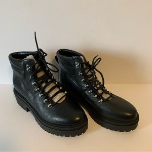 Marc Fisher LTD Nairy Black Hiking Boots Size 7M Brand new without box